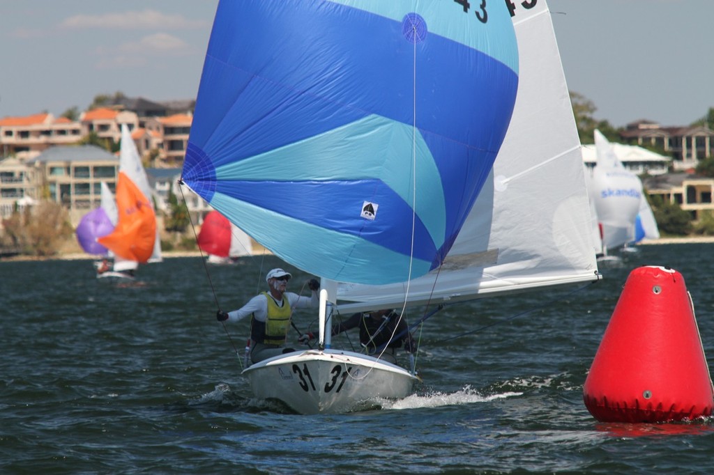 Greg Tonnison and Steve Roberts moved into the top ten after today's racing © Bernie Kaaks