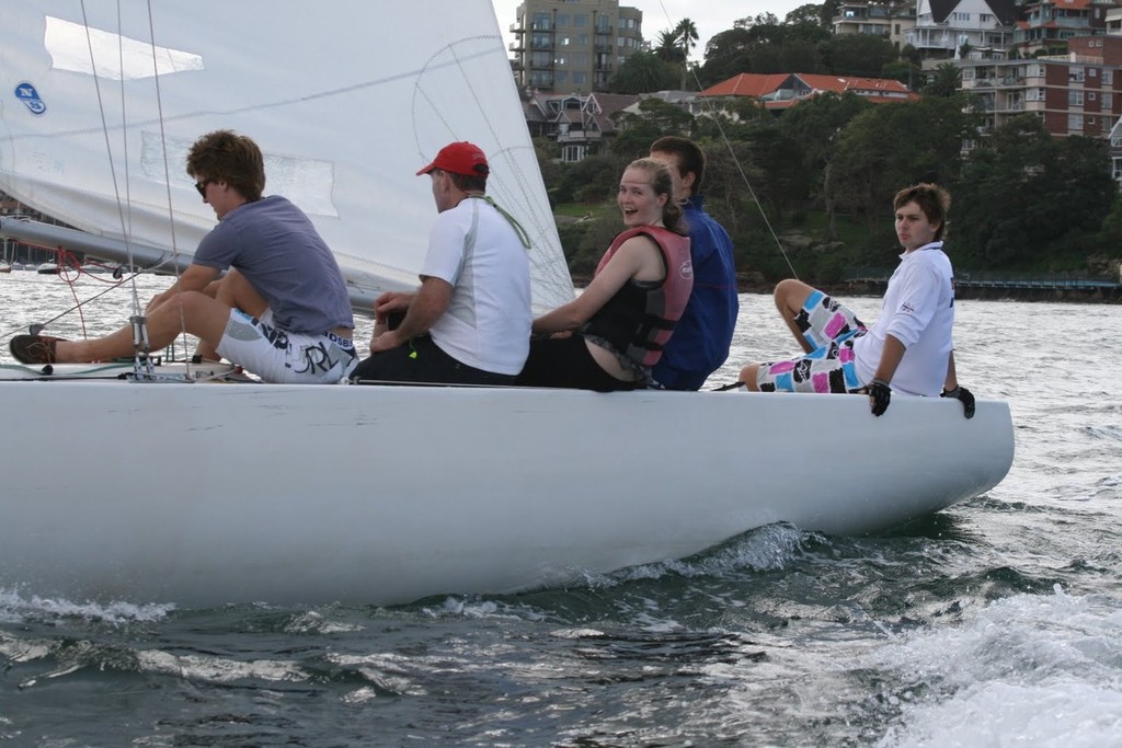 Roue skipper Michael Morris photo copyright Vanessa Gibson taken at  and featuring the  class