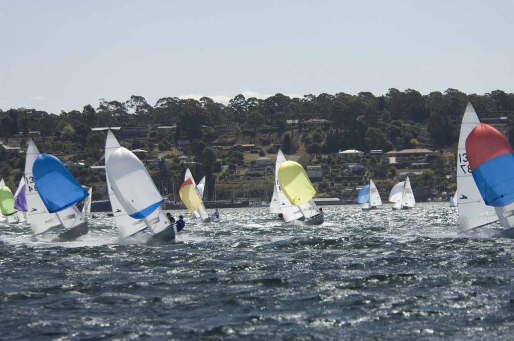 Dynamic Flight in the 2010 F11 Nationals Beauty Pt Tasmania - Gill® 2011 Australian Flying Eleven National Championship  © David Price