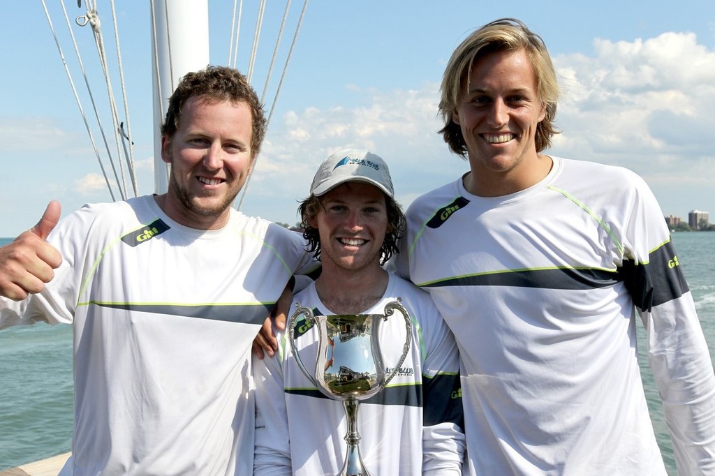 Detroit Cup winners - True Blue Racing - Harry Thurston, Jordan Reece (Helm) & Henry Kernot photo copyright Jordan Reece taken at  and featuring the  class