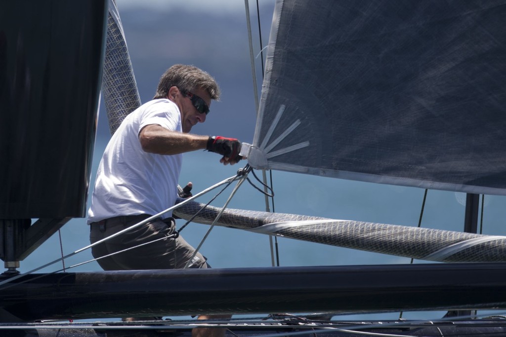 Auckland (NZL) - 34th America’s Cup - AC45 sea trial n°7 © ACEA - Photo Gilles Martin-Raget http://photo.americascup.com/