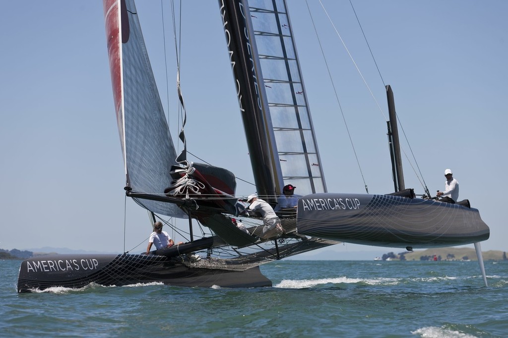 AC45 sea trial Day 7 © ACEA - Photo Gilles Martin-Raget http://photo.americascup.com/