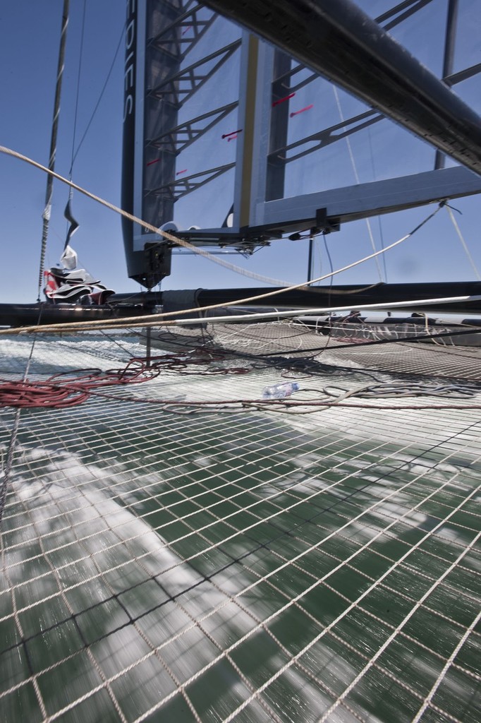 Auckland (NZL) - 34th America’s Cup - AC45 sea trial n°7 © ACEA - Photo Gilles Martin-Raget http://photo.americascup.com/