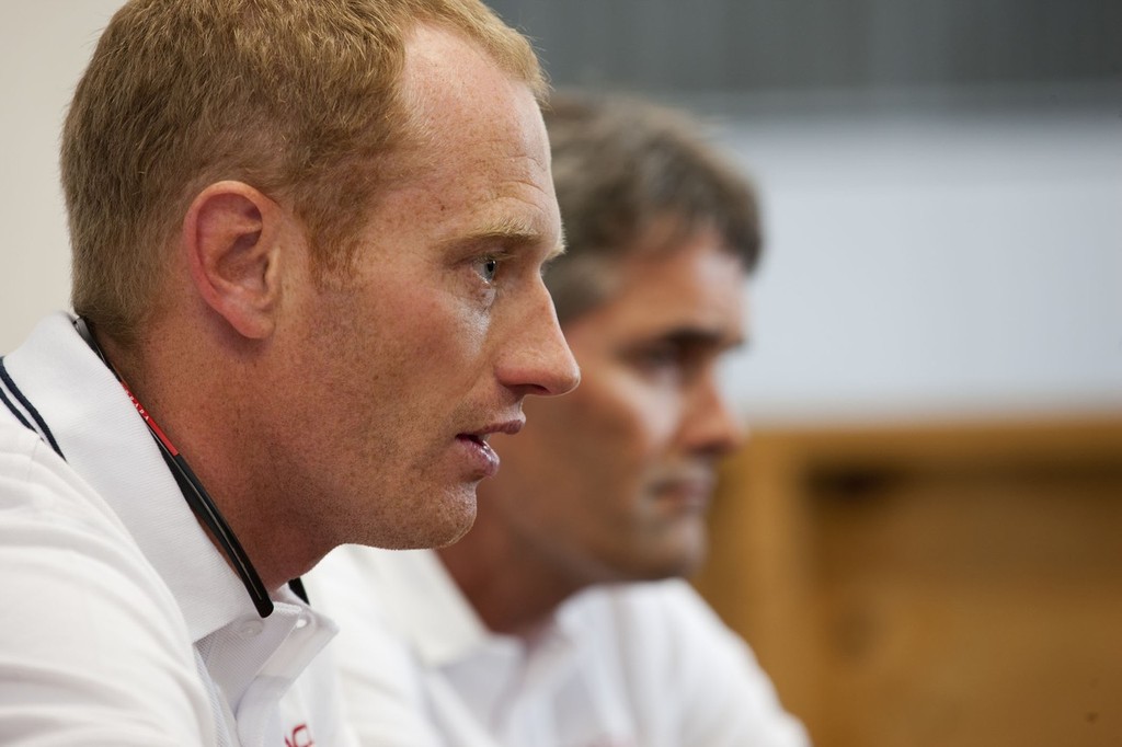 Oracle Racing - Russell Coutts and James Spithill © ACEA - Photo Gilles Martin-Raget http://photo.americascup.com/
