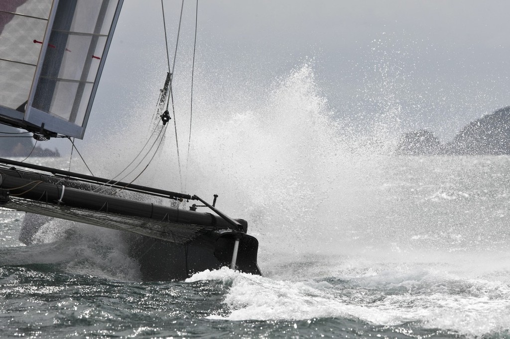 Anniversary day - Round Rangitoto Island  &copy; ACEA - Photo Gilles Martin-Raget http://photo.americascup.com/