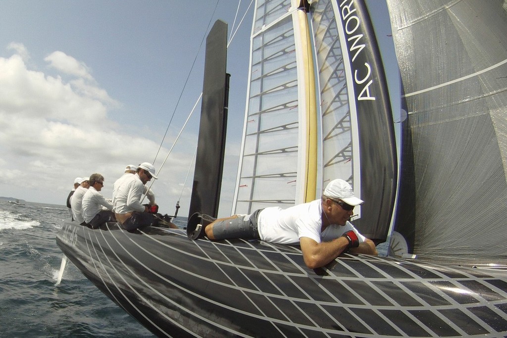 AC45 - Sea Trials - Auckland © ACEA - Photo Gilles Martin-Raget http://photo.americascup.com/