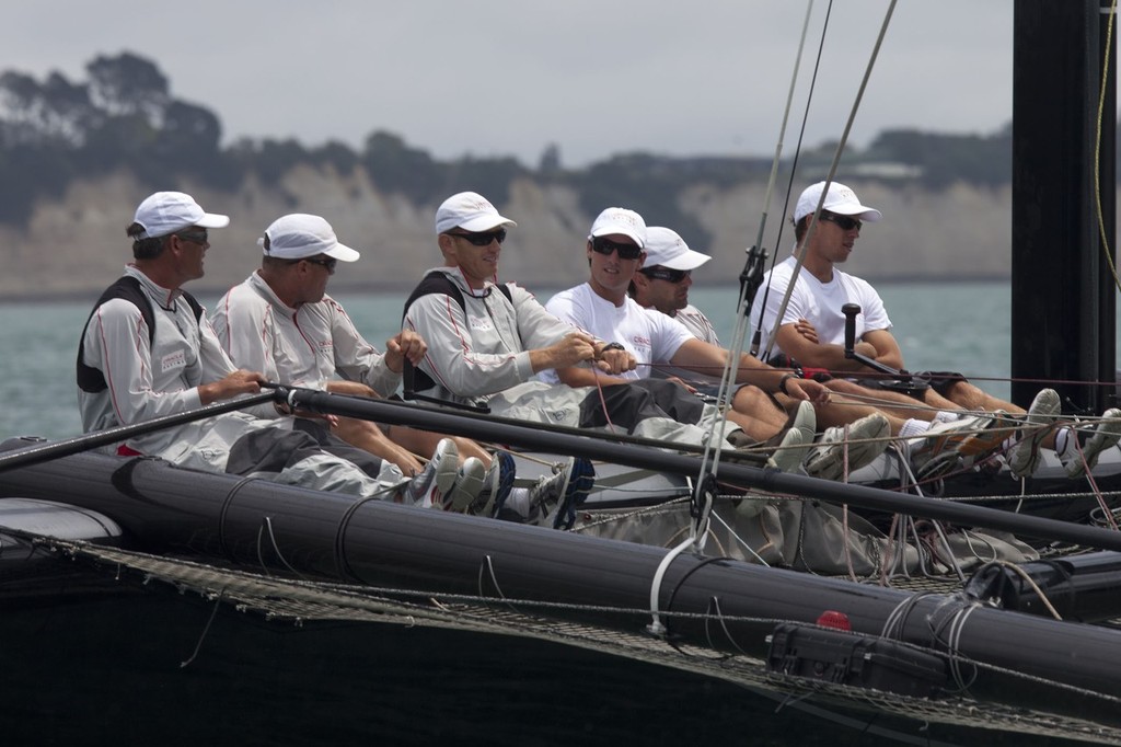 AC45 sea trial  © ACEA - Photo Gilles Martin-Raget http://photo.americascup.com/