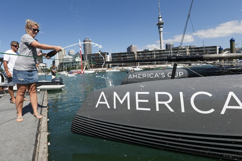 16/01/2011 - Auckland (NZL) - 34th America’s Cup - AC45 finalization © ACEA - Photo Gilles Martin-Raget http://photo.americascup.com/