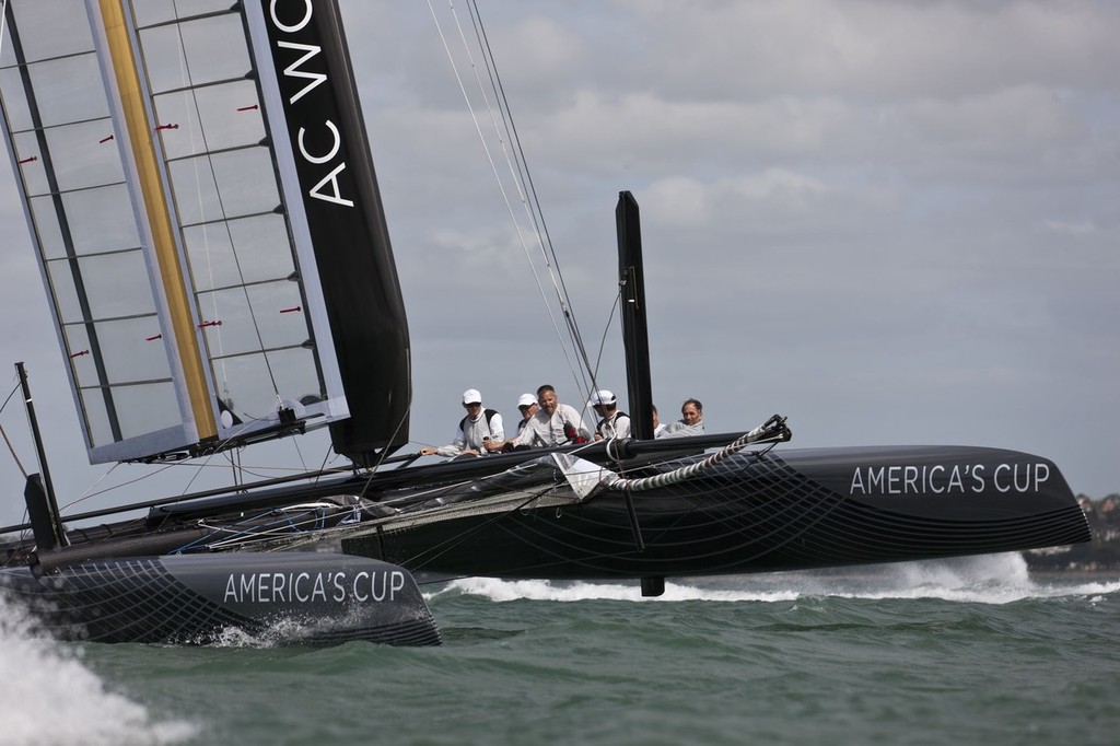 16/01/2011 - Auckland (NZL) - 34th America's Cup - AC45 trials photo copyright ACEA - Photo Gilles Martin-Raget http://photo.americascup.com/ taken at  and featuring the  class