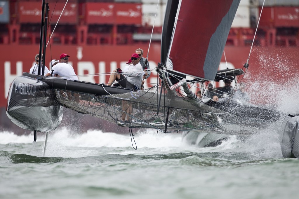 Coming soon to a venue near you - 34th America’s Cup - AC45 sea trial n°4 © ACEA - Photo Gilles Martin-Raget http://photo.americascup.com/