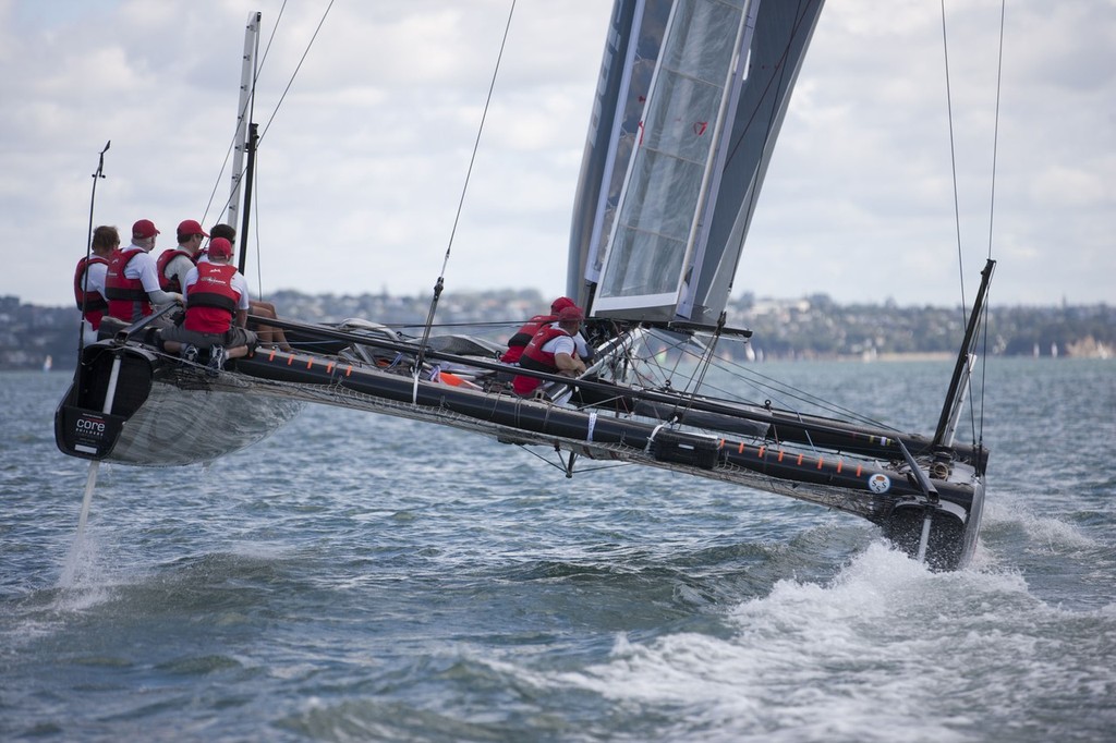 Artemis Racing AC45 launch and shakedown &copy; ACEA - Photo Gilles Martin-Raget http://photo.americascup.com/