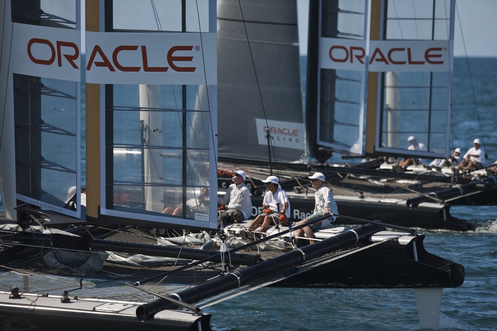 ORACLE Racing AC45 Sea trials - Sail 3 © ACEA - Photo Gilles Martin-Raget http://photo.americascup.com/