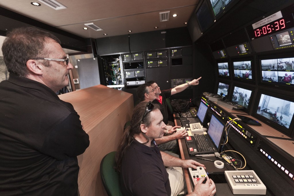 AC45 Test Event - Day 9 - TV Production © ACEA - Photo Gilles Martin-Raget http://photo.americascup.com/