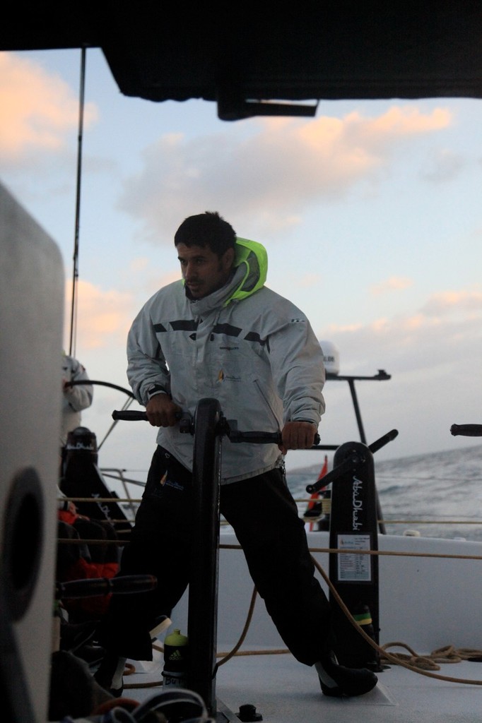 Abu Dhabi's Butti Al Muhairi will learn sea survival and boat knowledge though to advanced seamanship and strength training photo copyright Abu Dhabi Ocean Racing (ADOR)  taken at  and featuring the  class