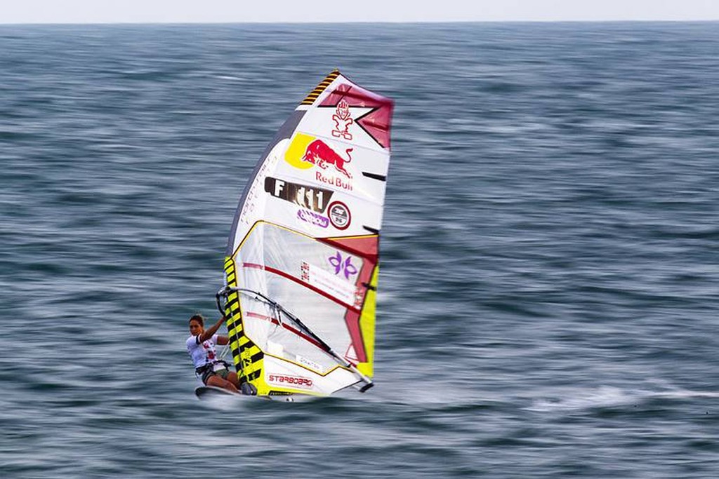 Alice takes the first race - Vietnam PWA Grand Slam photo copyright  John Carter / PWA http://www.pwaworldtour.com taken at  and featuring the  class