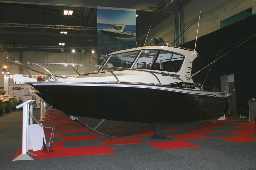 Boat of the Show: Aluminium Fishing Boat Open: Extreme 860 Game King - 2011 Hutchwilco NZ Boat Show photo copyright Mike Rose taken at  and featuring the  class