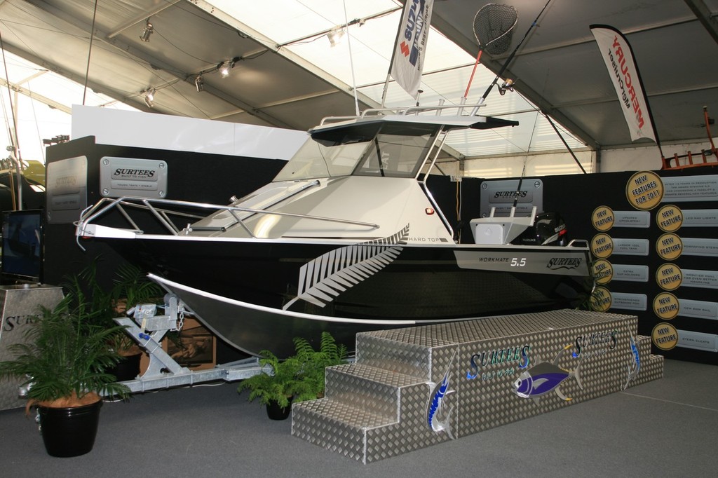 Boat of the Show: GRP Fishing Boat Under 6 Metres: Smuggler Multisport 570 - 2011 Hutchwilco NZ Boat Show photo copyright Mike Rose taken at  and featuring the  class