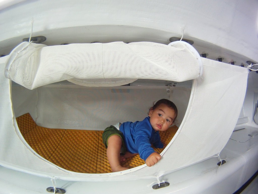 Anasazi Girl Raivo in crib photo copyright  SW taken at  and featuring the  class