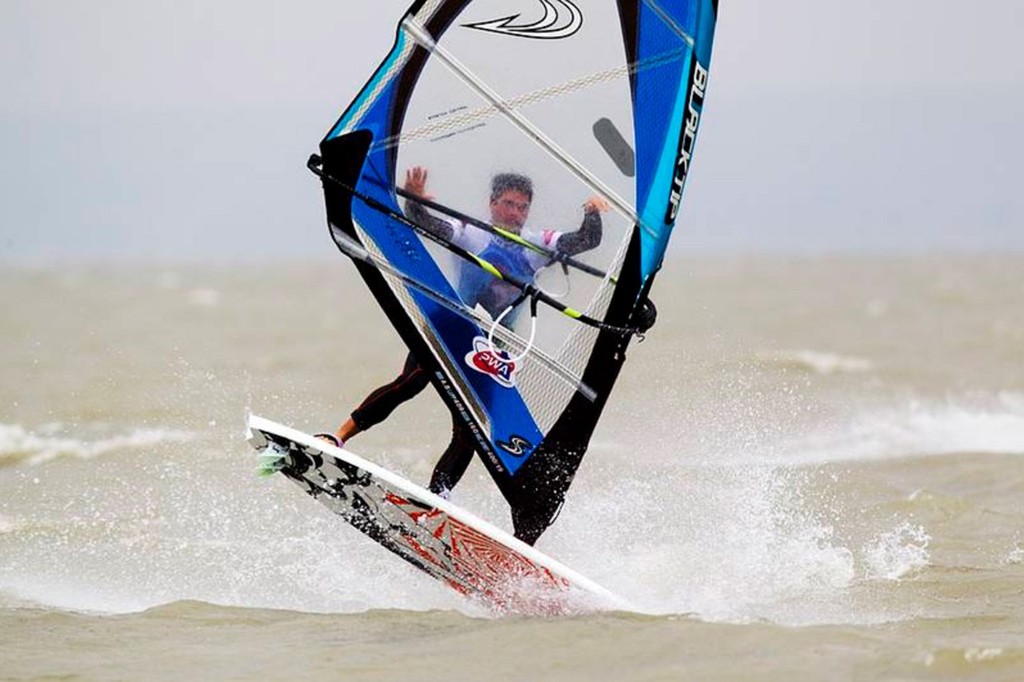 Anthony Ruenes - PWA Surf World Cup 2011 ©  John Carter / PWA http://www.pwaworldtour.com