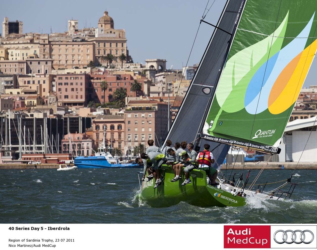 4o Series Day 5: Iberdrola - Region of Sardinia Trophy 2011 © Nico Martinez/Audi MedCup