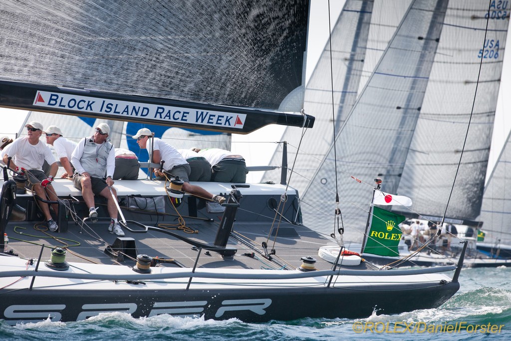 Winner of first three races: VESPER - Sail Number: USA 52007, Owner: Jim Swartz,  Block Island Race Week, presented by Rolex ©  Rolex/Daniel Forster http://www.regattanews.com