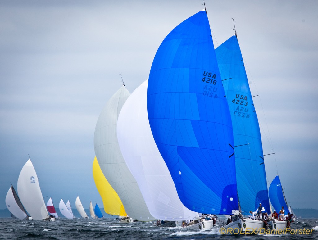 NYYC Swan 42 Class<br />
Leader after 4 races: <br />
ARETHUSA - Owner: Philip Lotz, ahead of<br />
TIBURON - Owner: M/n Derrick Cherico, - Block Island Race Week, presented by Rolex ©  Rolex/Daniel Forster http://www.regattanews.com