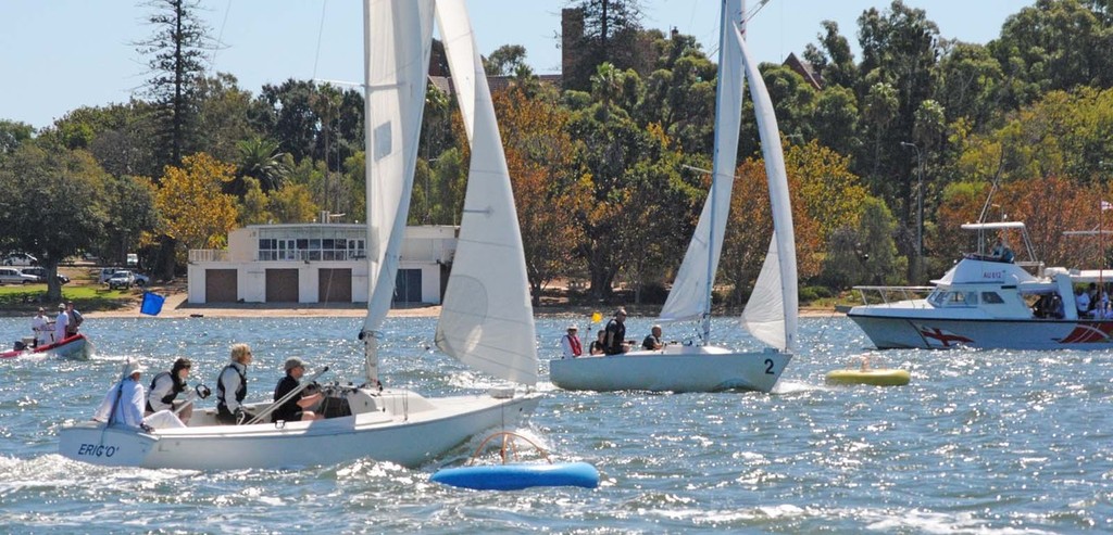 Grennan and Sheen, both from Great Britain, enter for their match on day one. - IFDS Blind Match Racing Championship photo copyright David Staley - copyright taken at  and featuring the  class