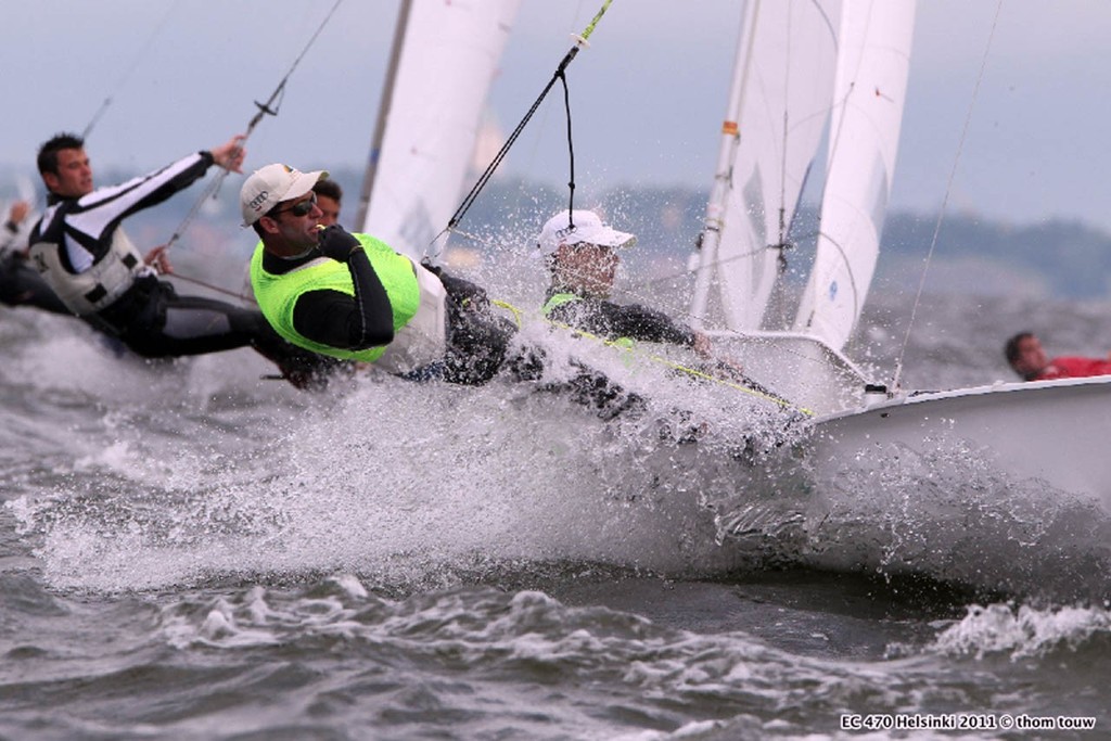 470 European Championships 2011 © Thom Touw http://www.thomtouw.com