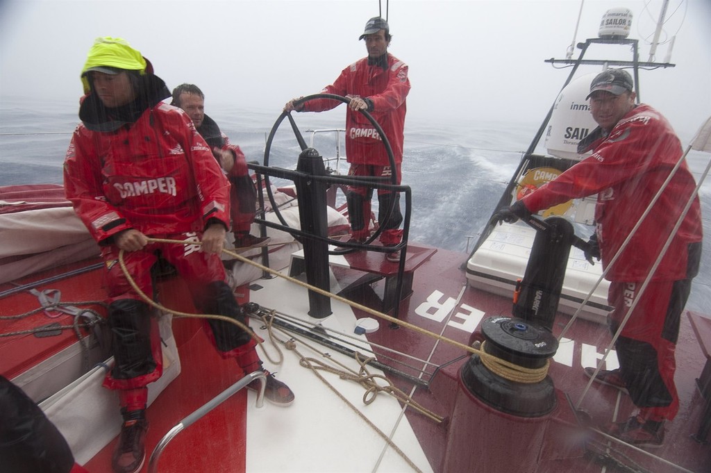 CAMPER with Emirates Team New Zealand. Auckland to Fiji race. 8/6/2011 photo copyright Emirates Team New Zealand http://www.etnzblog.com taken at  and featuring the  class