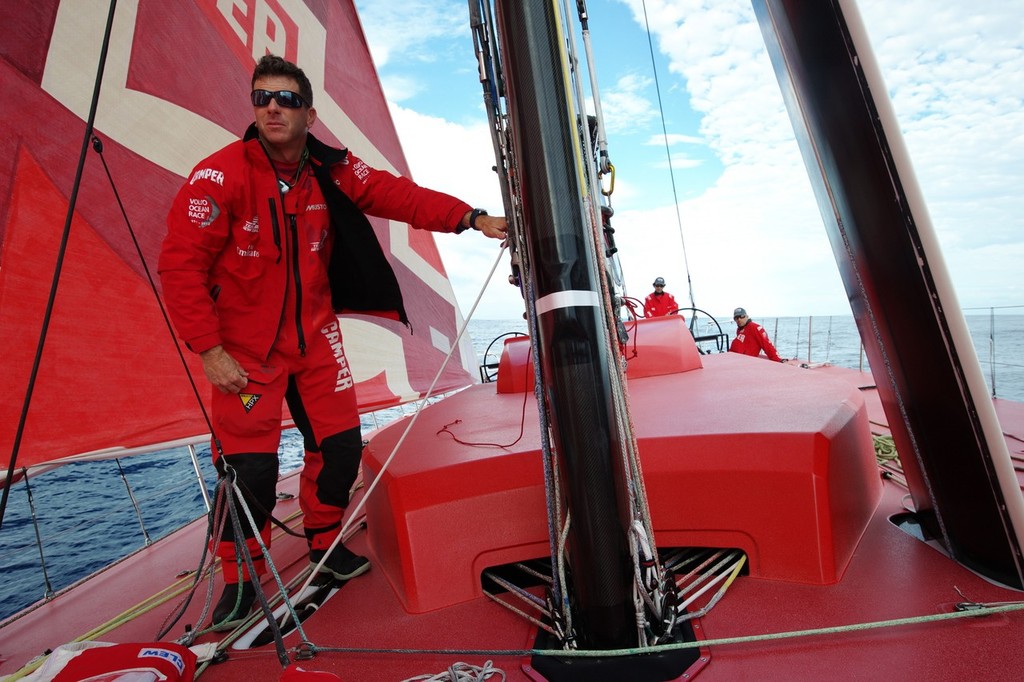 On board Camper - Day 2 Auckland-Fiji Race © Chris Cameron/ETNZ http://www.chriscameron.co.nz