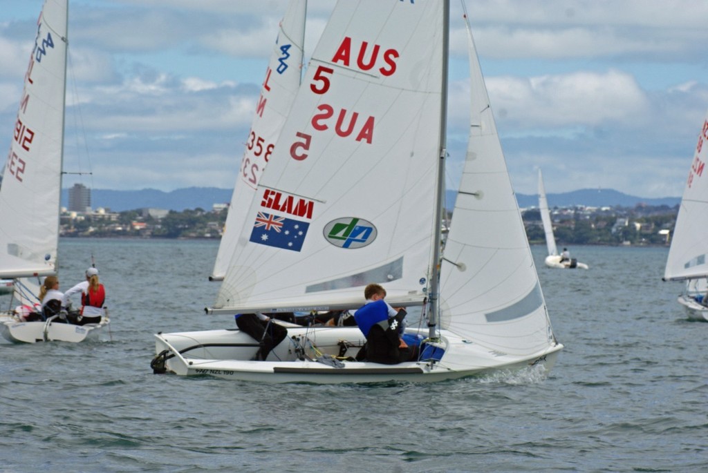 Australian 470 - Sail Auckland -2011 - Day 3 © Richard Gladwell www.photosport.co.nz