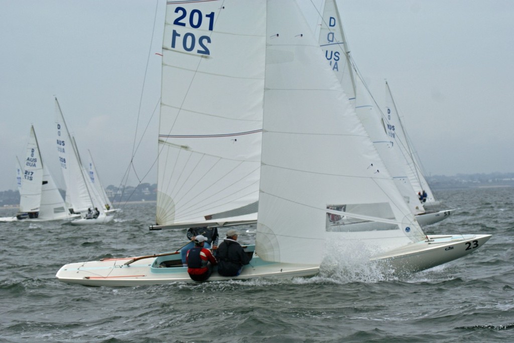 2011 Int Dragon Class World Championships - Day 3 &copy; Richard Gladwell www.photosport.co.nz