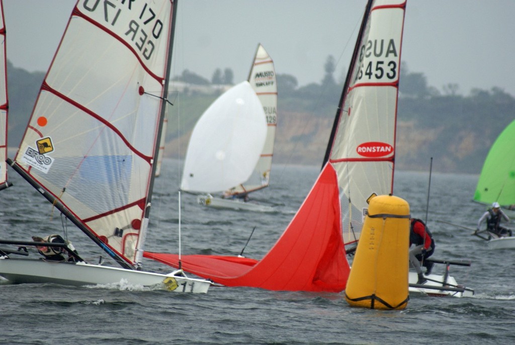 DSC00121 edited-1 - Day 3 - Broo Premium Lager Musto Skiff Worlds, Melbourne photo copyright Richard Gladwell www.photosport.co.nz taken at  and featuring the  class