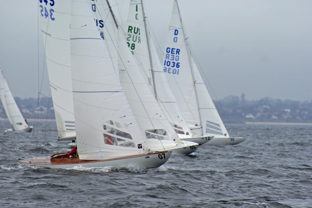 2011 Int Dragon Class World Championships - Day 3 &copy; Richard Gladwell www.photosport.co.nz