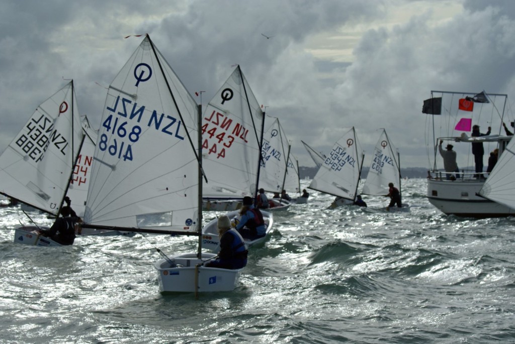 Day 4 - 2011 Toyota National Optimist Championships, Wakatere © Richard Gladwell www.photosport.co.nz