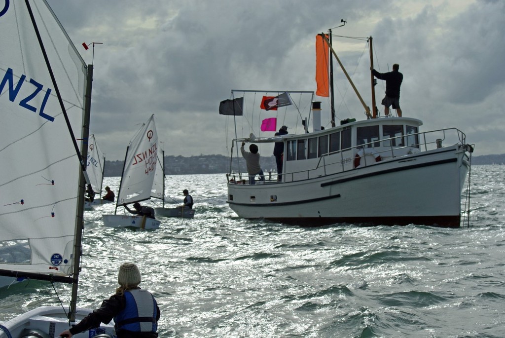 Day 4 - 2011 Toyota National Optimist Championships, Wakatere © Richard Gladwell www.photosport.co.nz