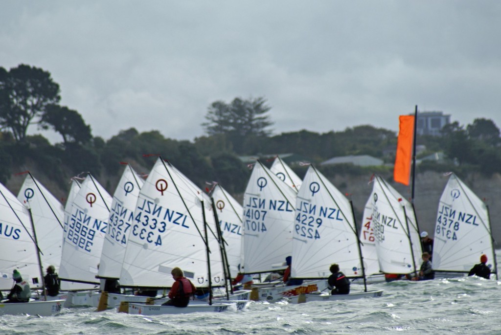 Day 4 - 2011 Toyota National Optimist Championships, Wakatere photo copyright Richard Gladwell www.photosport.co.nz taken at  and featuring the  class