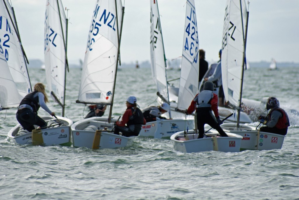 Start - Day 3 - 2011 Toyota Optimist Championships © Richard Gladwell www.photosport.co.nz