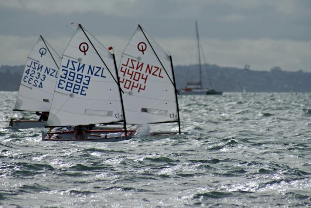 Day 4 - 2011 Toyota National Optimist Championships, Wakatere photo copyright Richard Gladwell www.photosport.co.nz taken at  and featuring the  class