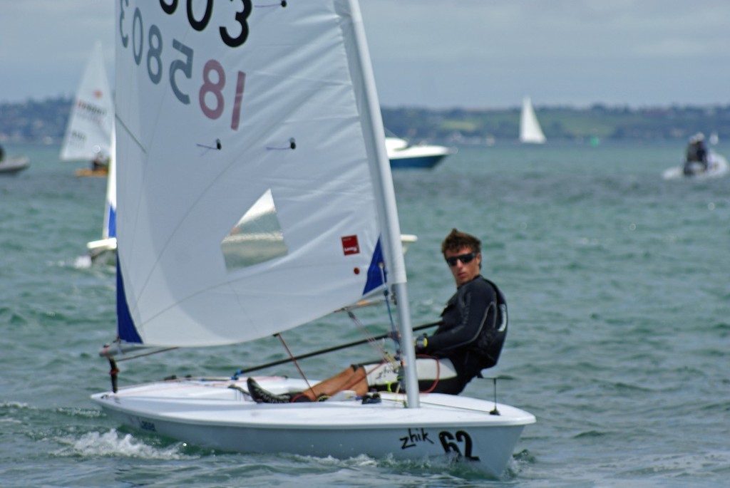 Laser Radial start - Sail Auckland -2011 - Day 3 © Richard Gladwell www.photosport.co.nz