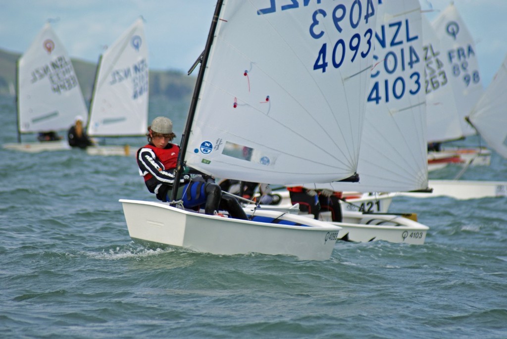 Day 4 - 2011 Toyota National Optimist Championships, Wakatere © Richard Gladwell www.photosport.co.nz