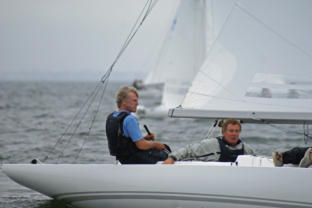 Lawrie Smith (GBR) - 2011 Int Dragon World Championships - Day 3 © Richard Gladwell www.photosport.co.nz