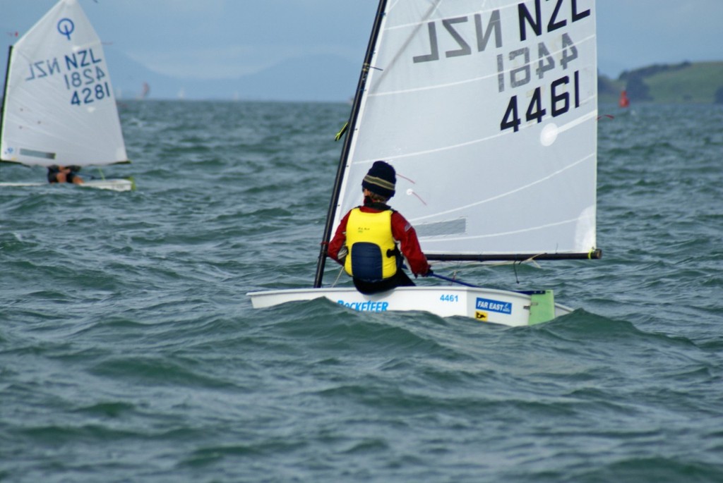 Day 4 - 2011 Toyota National Optimist Championships, Wakatere photo copyright Richard Gladwell www.photosport.co.nz taken at  and featuring the  class