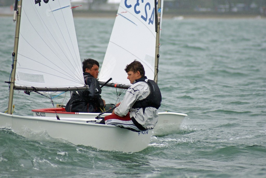 Final day of the 2011 Toyota Optimist Nationals, Wakatere Boating Club © Richard Gladwell www.photosport.co.nz