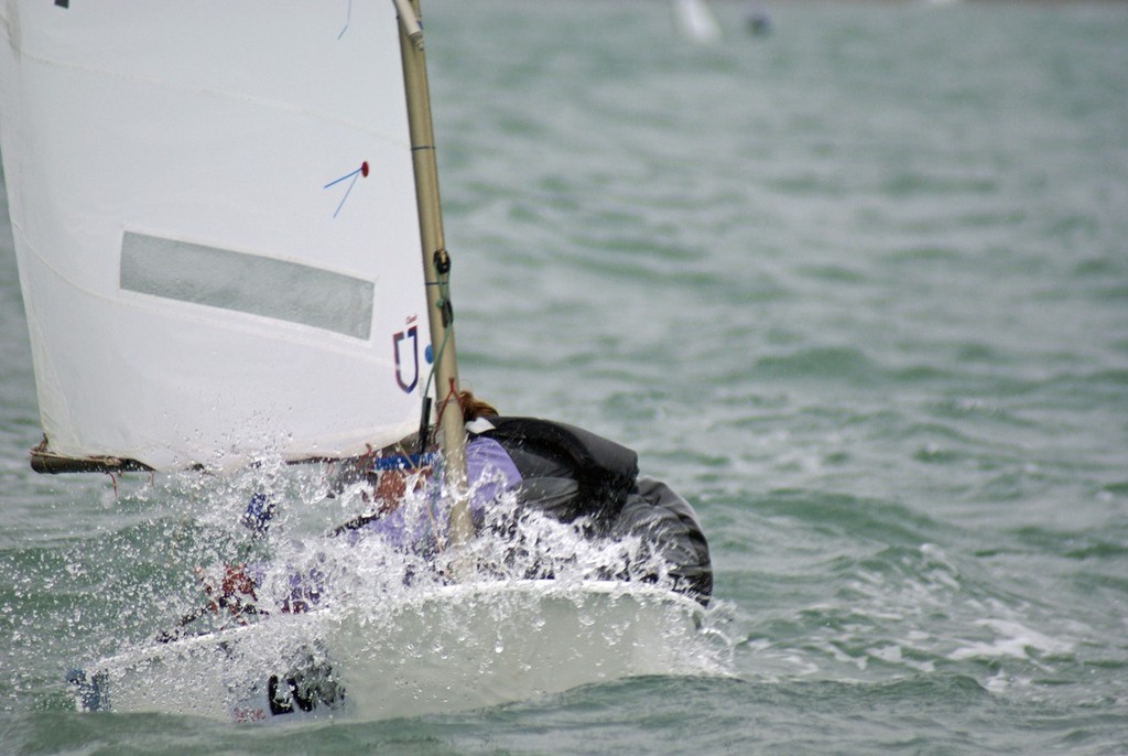 Final day of the 2011 Toyota Optimist Nationals, Wakatere Boating Club © Richard Gladwell www.photosport.co.nz