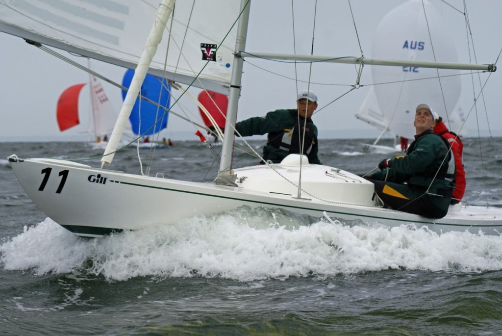 Day 1: 2011 Int Dragon World Championships - Melbourne © Richard Gladwell www.photosport.co.nz