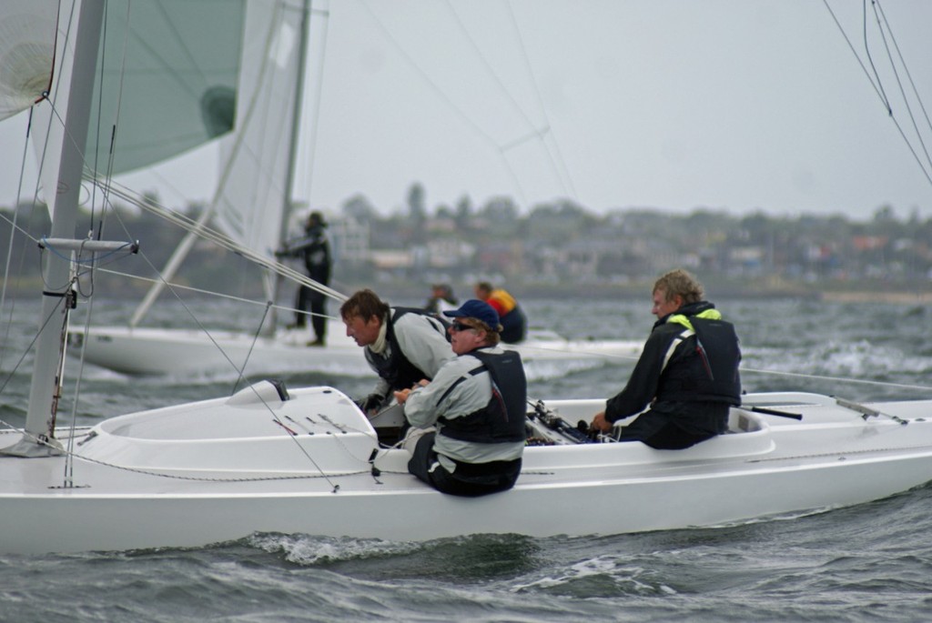 Day 1: 2011 Int Dragon World Championships - Melbourne &copy; Richard Gladwell www.photosport.co.nz