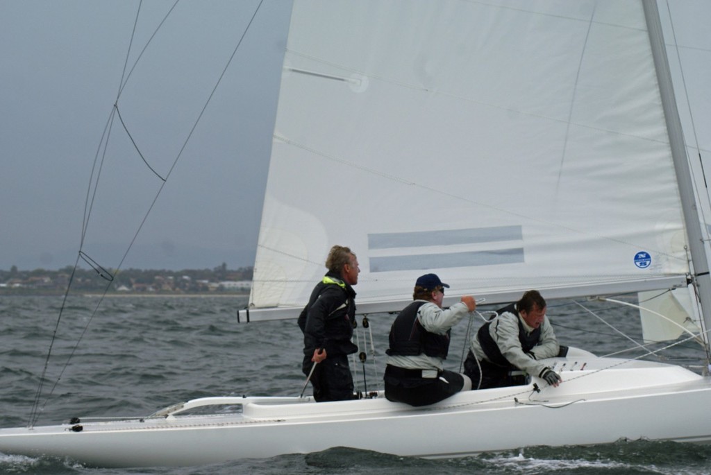 Lawrie Smith (GBR) - Day 1: 2011 Int Dragon World Championships © Richard Gladwell www.photosport.co.nz