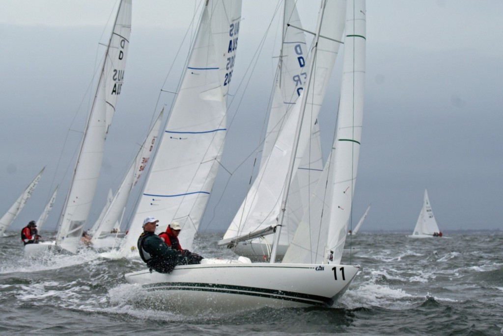 Day 1: 2011 Int Dragon World Championships &copy; Richard Gladwell www.photosport.co.nz