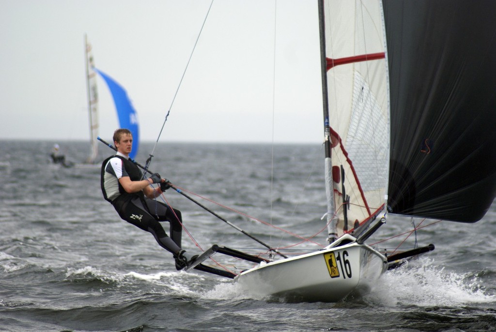 Day 3 - Broo Premium Lager Musto Skiff Worlds, Melbourne © Richard Gladwell www.photosport.co.nz